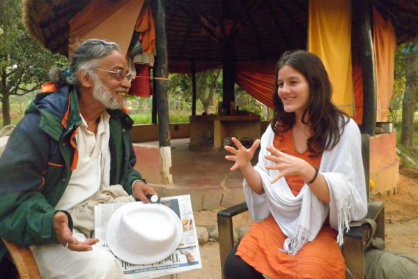 2010 Encounter with Abani Biswas, director of Milon Mela project, Krishnaganj, Bengal