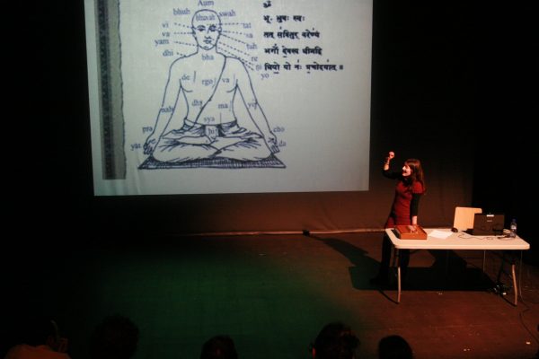 2011 Conference “Travel to India through chant” Institut del Teatre, Barcelona